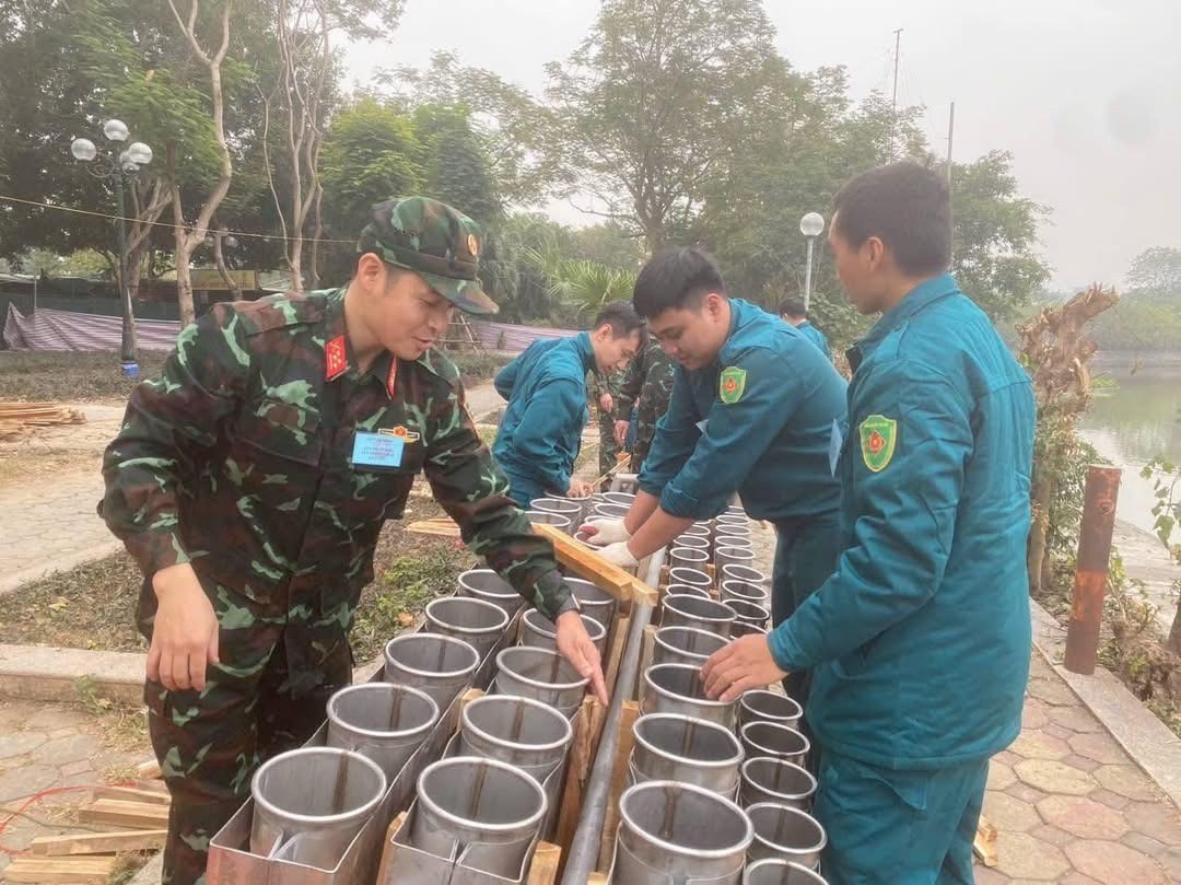 Cận cảnh trận địa pháo hoa đón Tết Dương lịch ở Hà Nội- Ảnh 11.