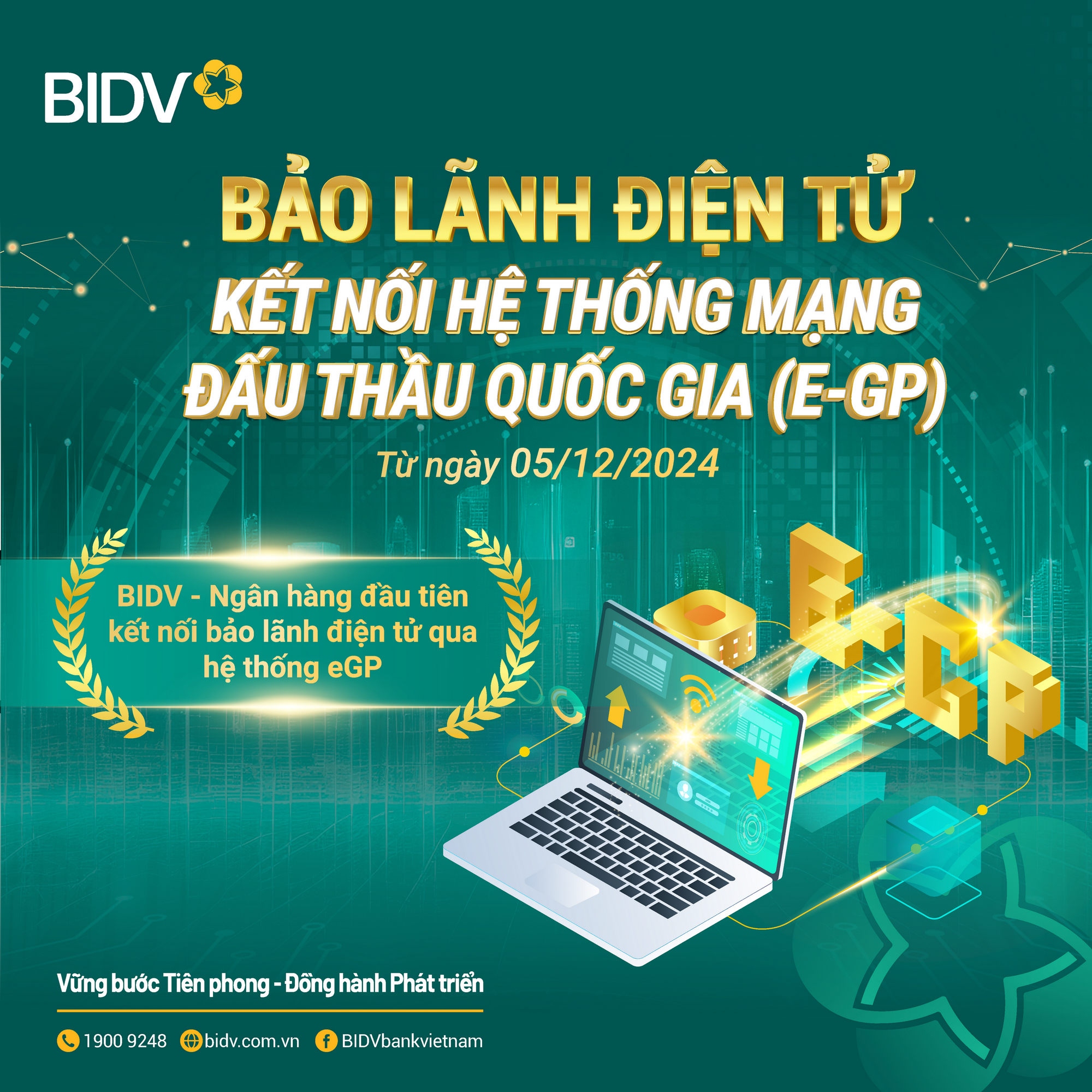 Ngân hàng tiên phong kết nối Mạng đấu thầu quốc gia để triển khai bảo lãnh dự thầu điện tử- Ảnh 1.