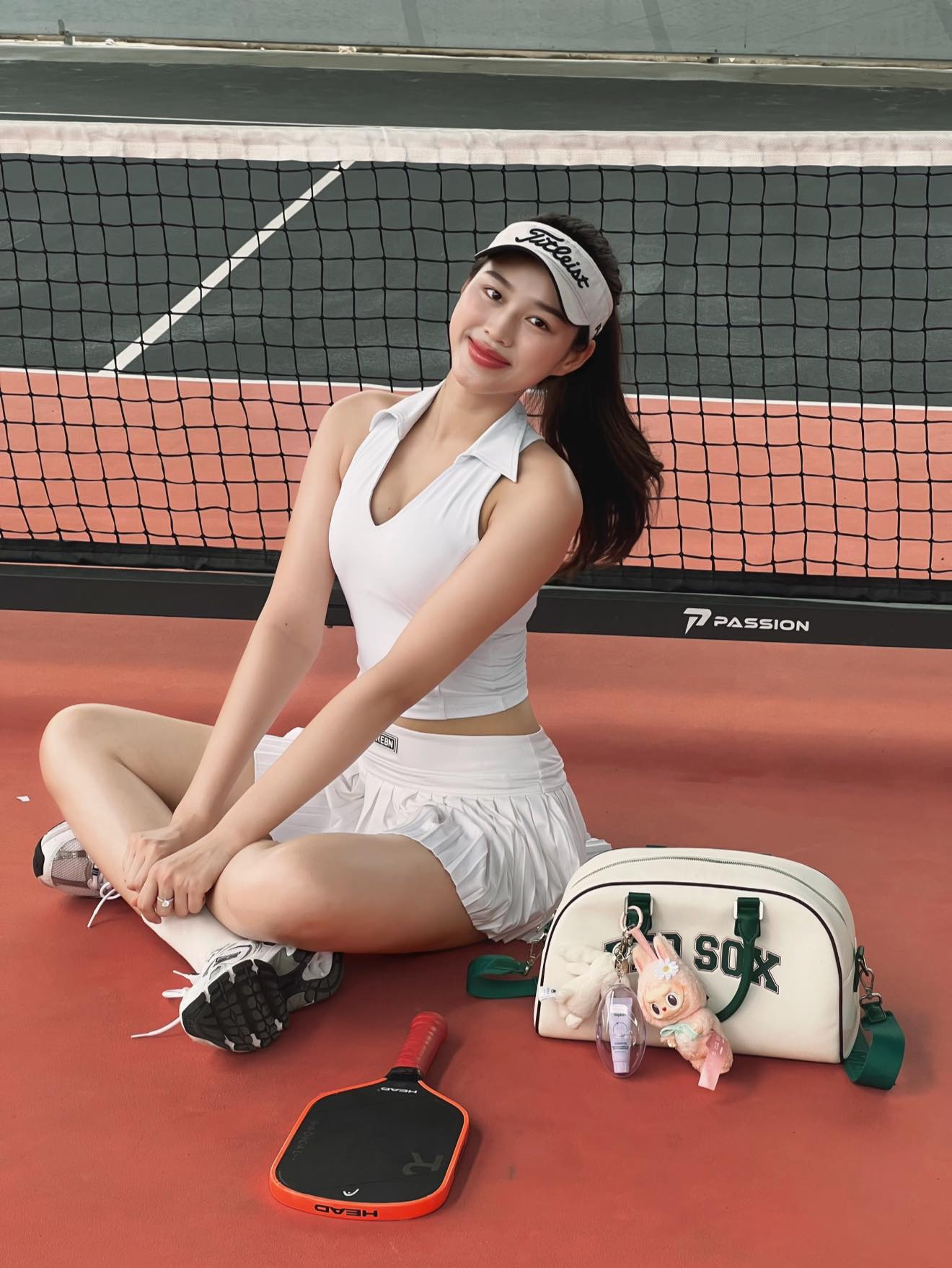 Đã tìm ra mỹ nhân mặc đẹp nhất làng pickleball, Hà Nội trời rét căm căm vẫn lên đồ ra sân 