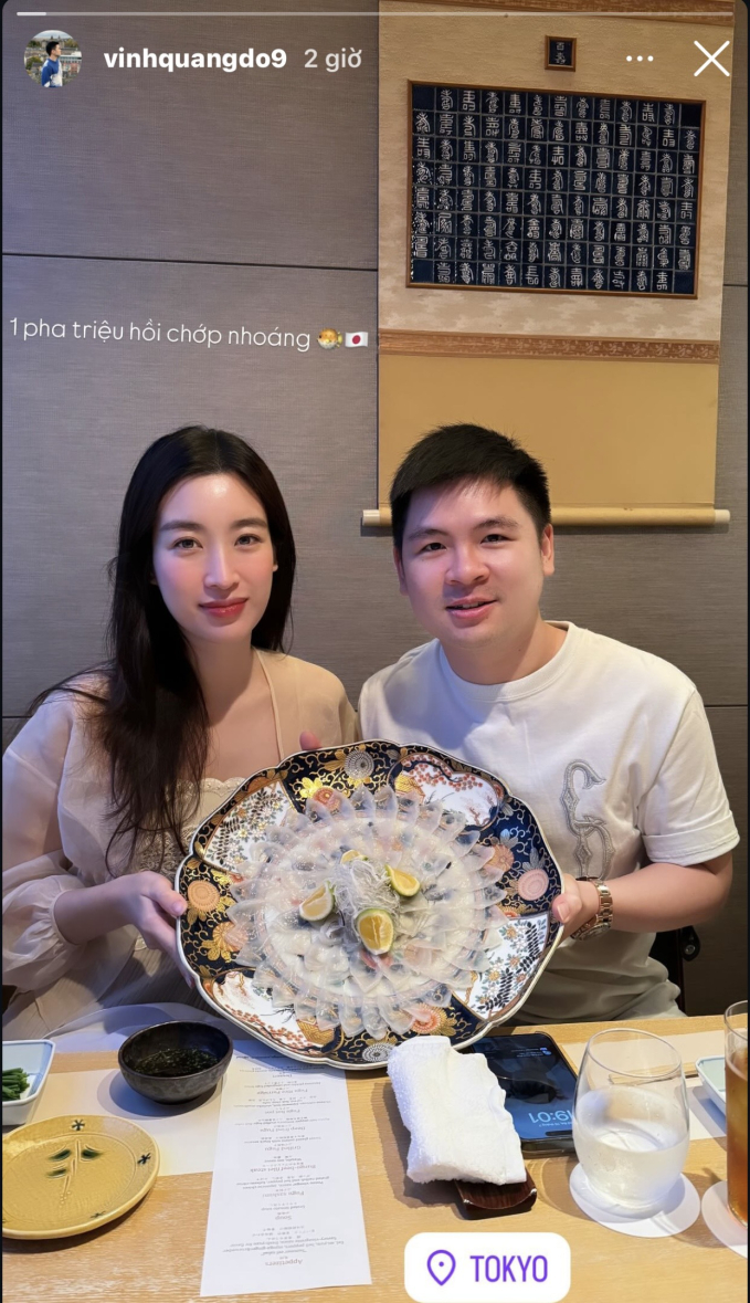 Cuộc sống làm dâu hào môn của Đỗ Mỹ Linh: Cùng chồng chủ tịch du lịch khắp nơi, dáng vẻ khác hẳn lúc ở showbiz- Ảnh 3. Cuộc sống làm dâu hào môn của Đỗ Mỹ Linh: Cùng chồng chủ tịch du lịch khắp nơi, dáng vẻ khác hẳn lúc ở showbiz- Ảnh 3.