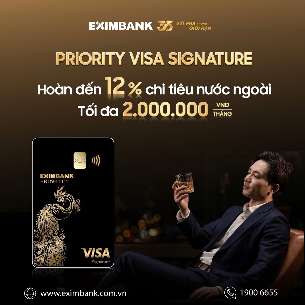 Visa Signature Eximbank: Biểu tượng của phong cách sống hiện đại và đẳng cấp- Ảnh 1.