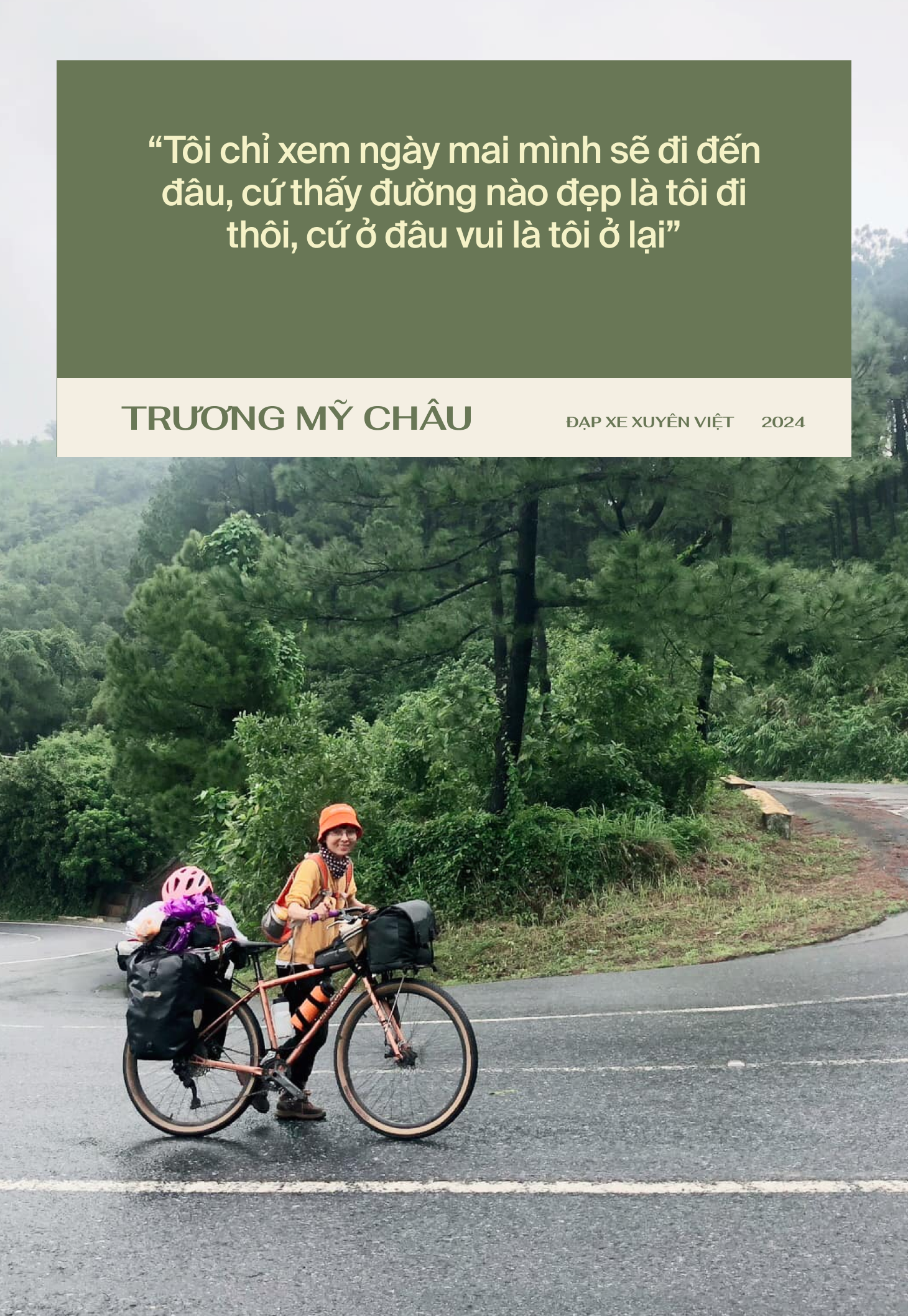 9X đạp xe xuyên Việt: ‘Ngủ nghĩa trang, ăn kham khổ, đi không tính toán rồi tới đâu thì tới’- Ảnh 1.
