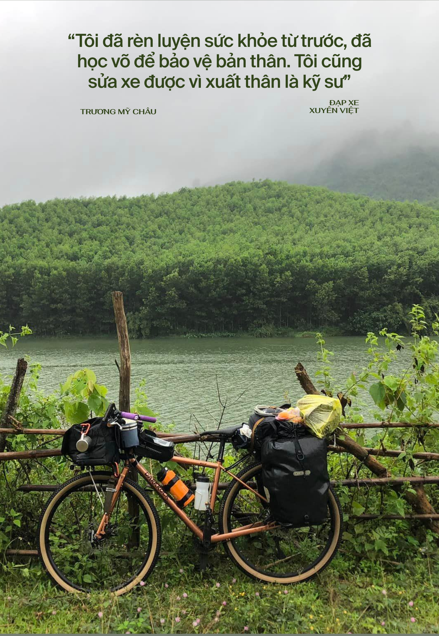 9X đạp xe xuyên Việt: ‘Ngủ nghĩa trang, ăn kham khổ, đi không tính toán rồi tới đâu thì tới’- Ảnh 5.