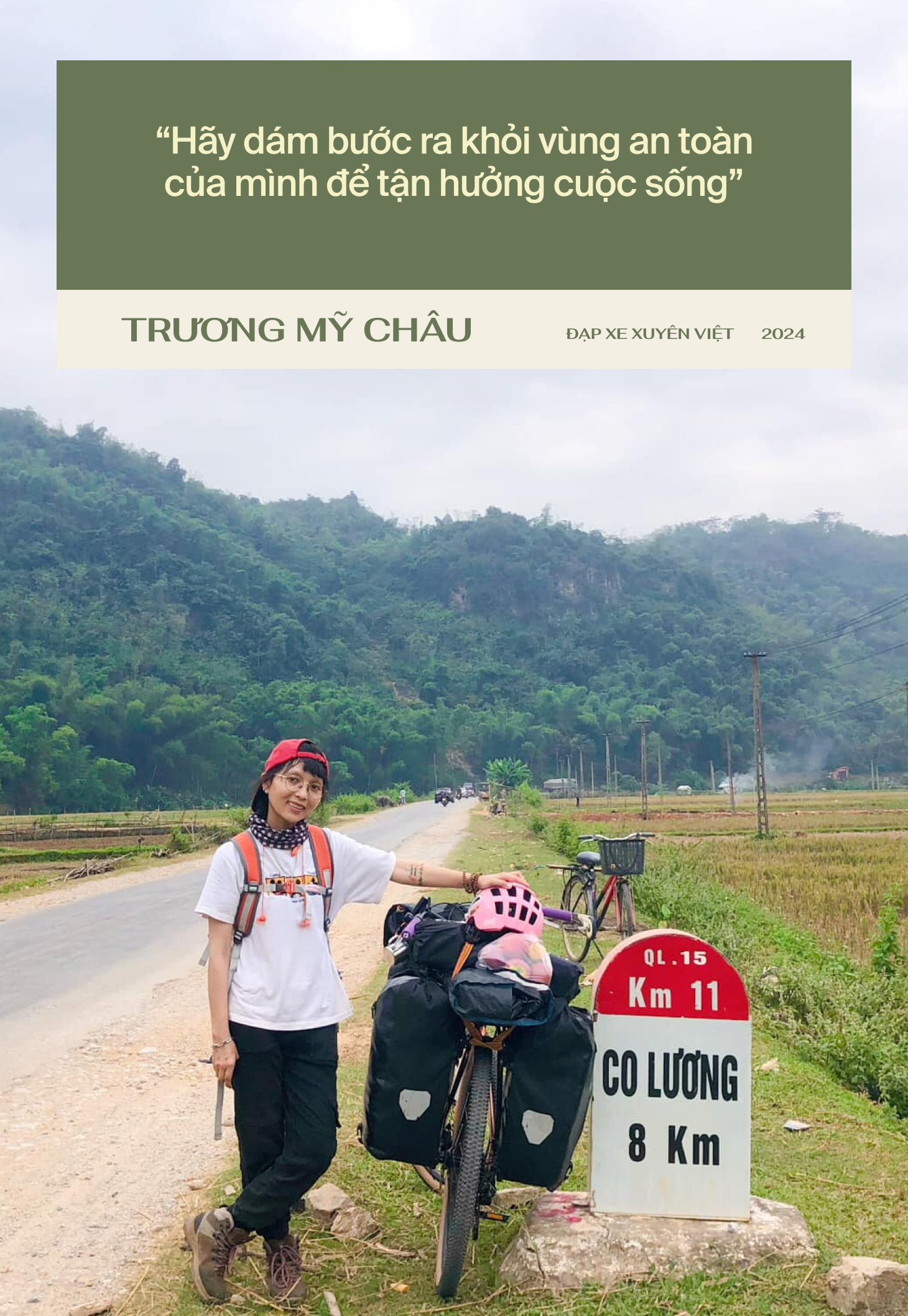 9X đạp xe xuyên Việt: ‘Ngủ nghĩa trang, ăn kham khổ, đi không tính toán rồi tới đâu thì tới’- Ảnh 6.
