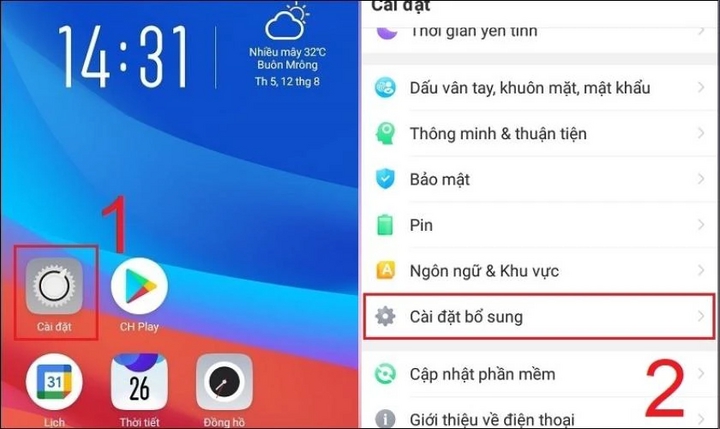 Cách thay đổi kiểu chữ trên điện thoại OPPO- Ảnh 5.