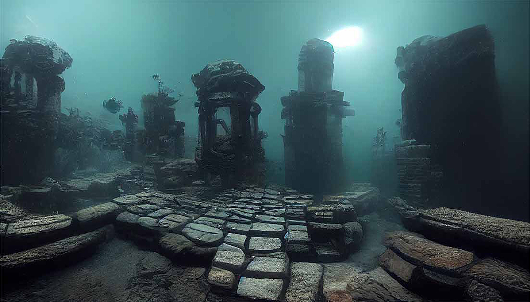 Từ thập niên 1950, các thợ lặn bắt đầu thám hiểm thành phố bị chìm Port Royal. Ảnh: ancient-origins.net