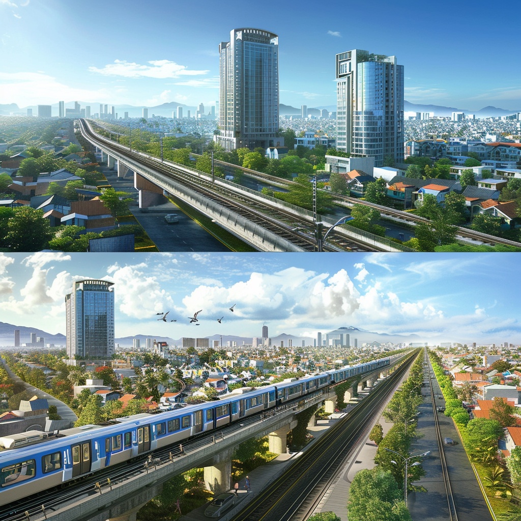 Tỉnh nhỏ nhất, giàu top đầu Việt Nam đẹp thế nào trong tương lai với hệ thống sân bay, tàu điện ngầm mới?- Ảnh 6.