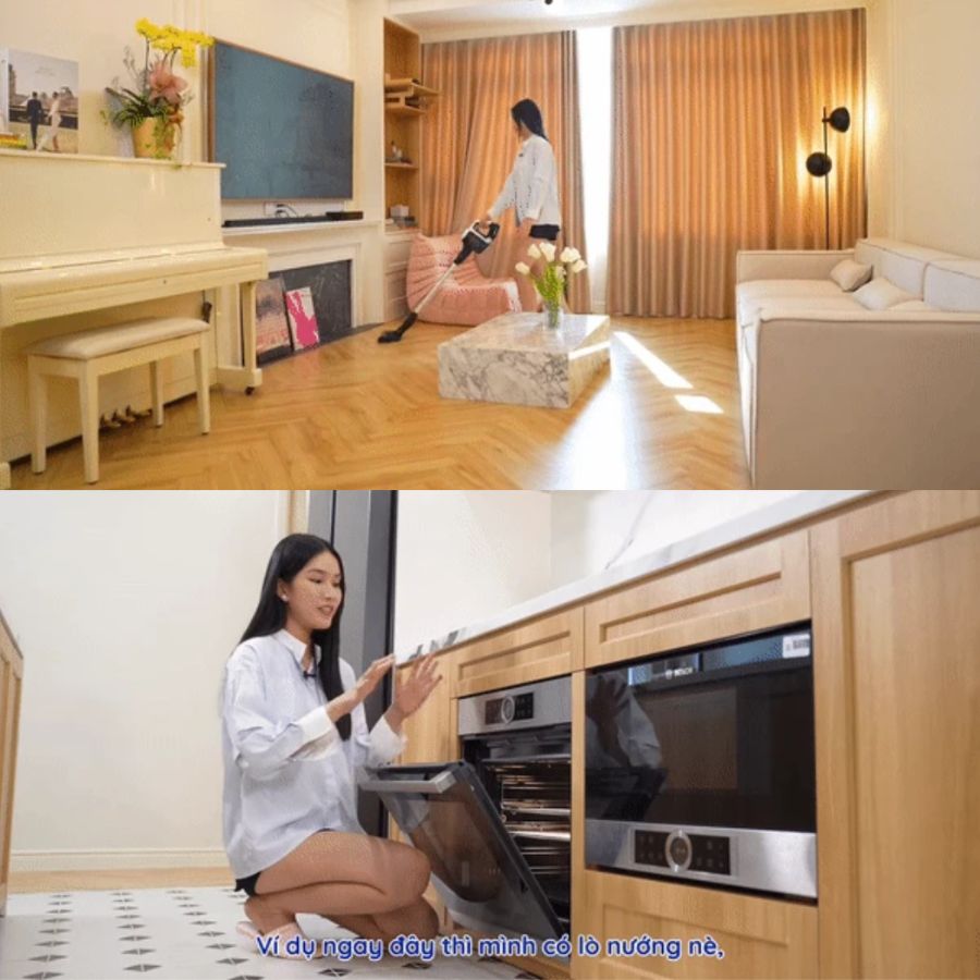 Ngắm penthouse cao cấp của dàn hậu Việt: Người tậu nhà năm 21 tuổi, người có view ban công đắt giá nhìn ra Landmark 81- Ảnh 20.