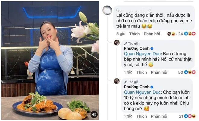 Bị nghi ngờ nấu ăn chỉ là diễn xuất, Phương Oanh tung ảnh hậu trường hé lộ sự thật liệu có đúng như lời đồn?- Ảnh 2.