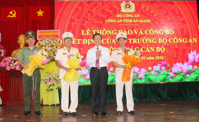 Công an tỉnh An Giang có 2 lãnh đạo mới- Ảnh 1.