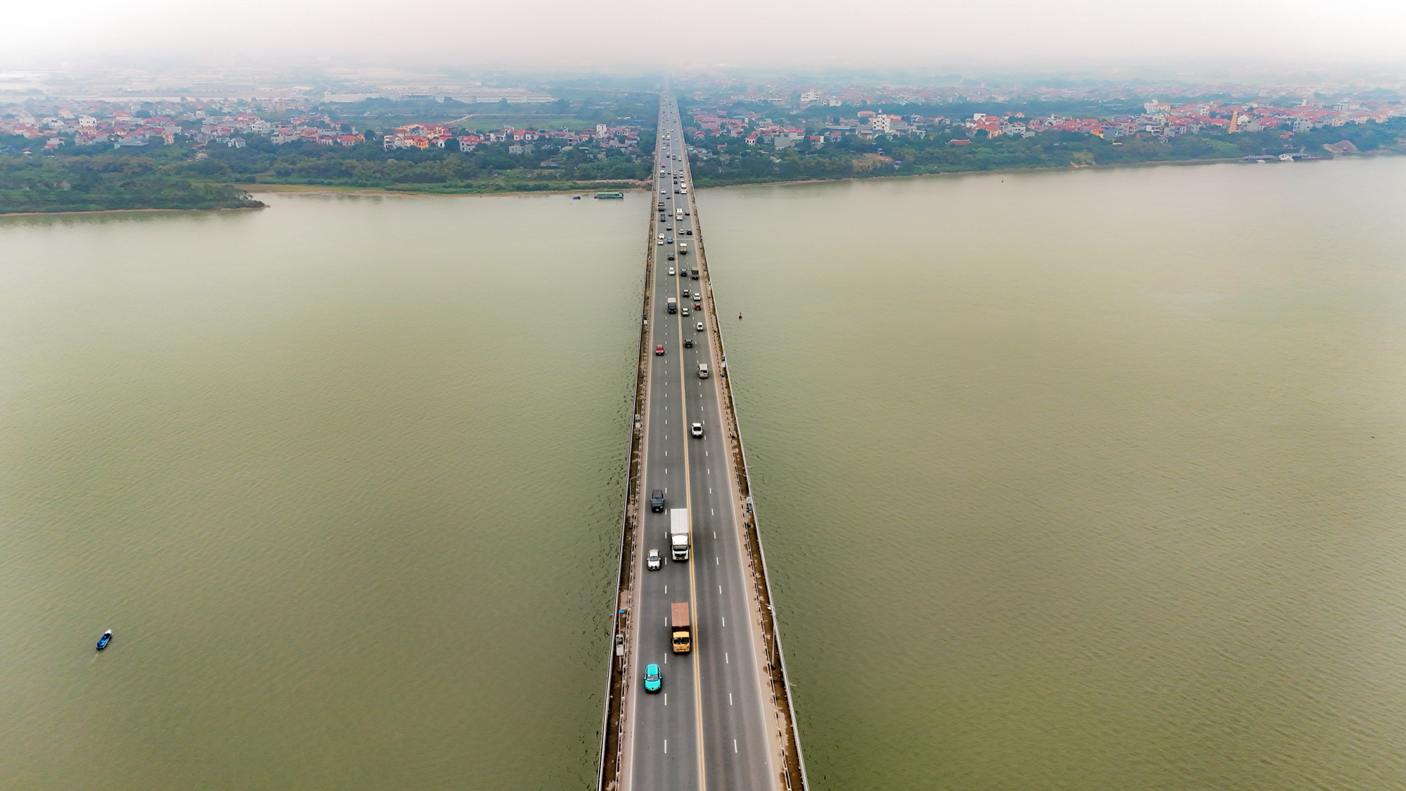 Cầu vượt sông 2 tầng duy nhất, thời gian thi công lâu nhất ở Hà Nội- Ảnh 3.
