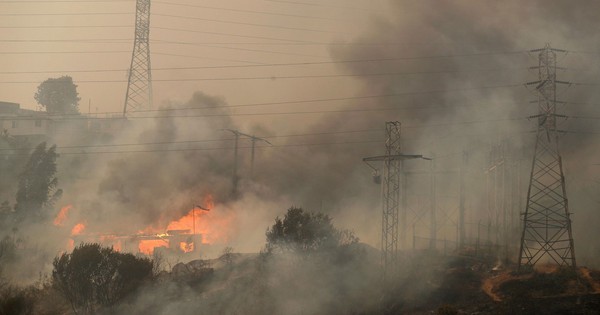 Thảm họa cháy rừng ở Chile - Ảnh 1.