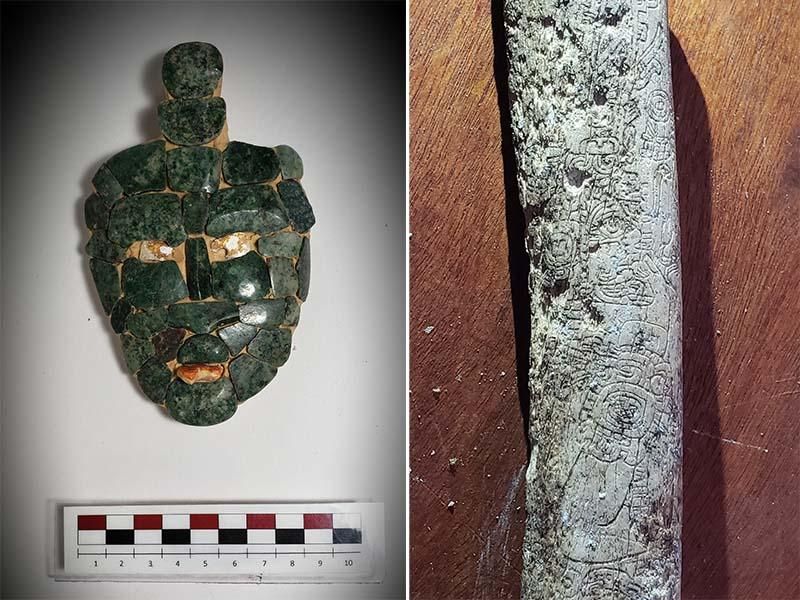 Bí ẩn về mặt nạ ngọc bích được phát hiện trong lăng mộ vua Maya ở Guatemala- Ảnh 3.