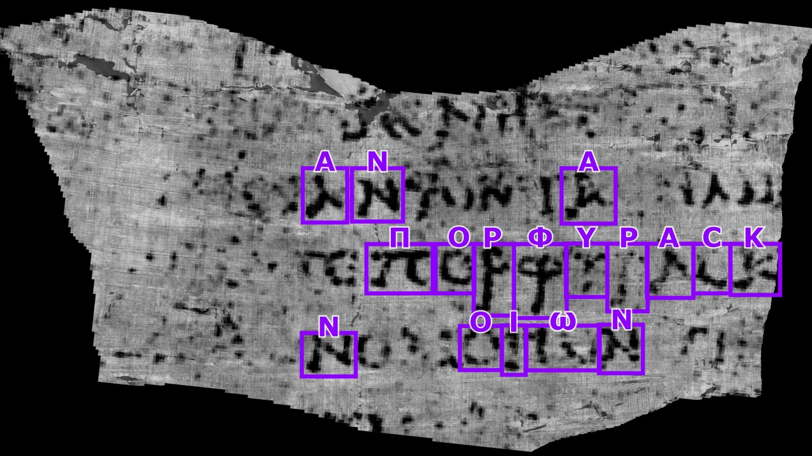 AI giúp giải mã cuộn giấy bị núi lửa chôn vùi vào năm 79 sau Công nguyên- Ảnh 3.