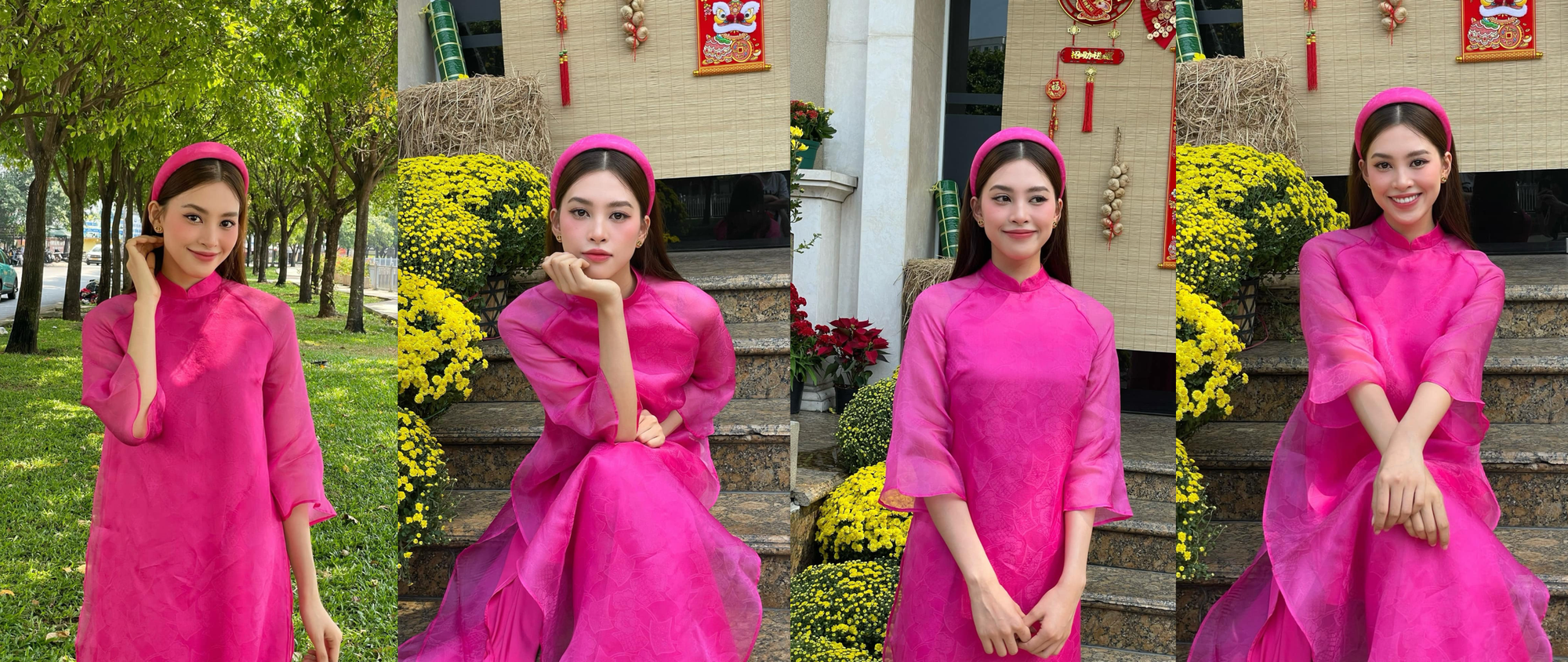 Giáp Tết mỹ nhân Việt đua nhau diện áo dài: Ai cũng hoá 