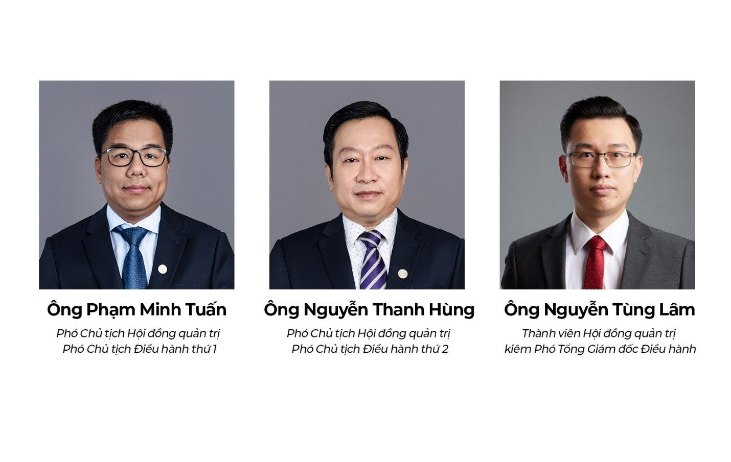 Ông Phạm Minh Tuấn và Nguyễn Thanh Hùng đảm nhiệm vị trí Phó Chủ tịch điều hành Hội đồng quản trị Bamboo Capital (BCG)- Ảnh 1.