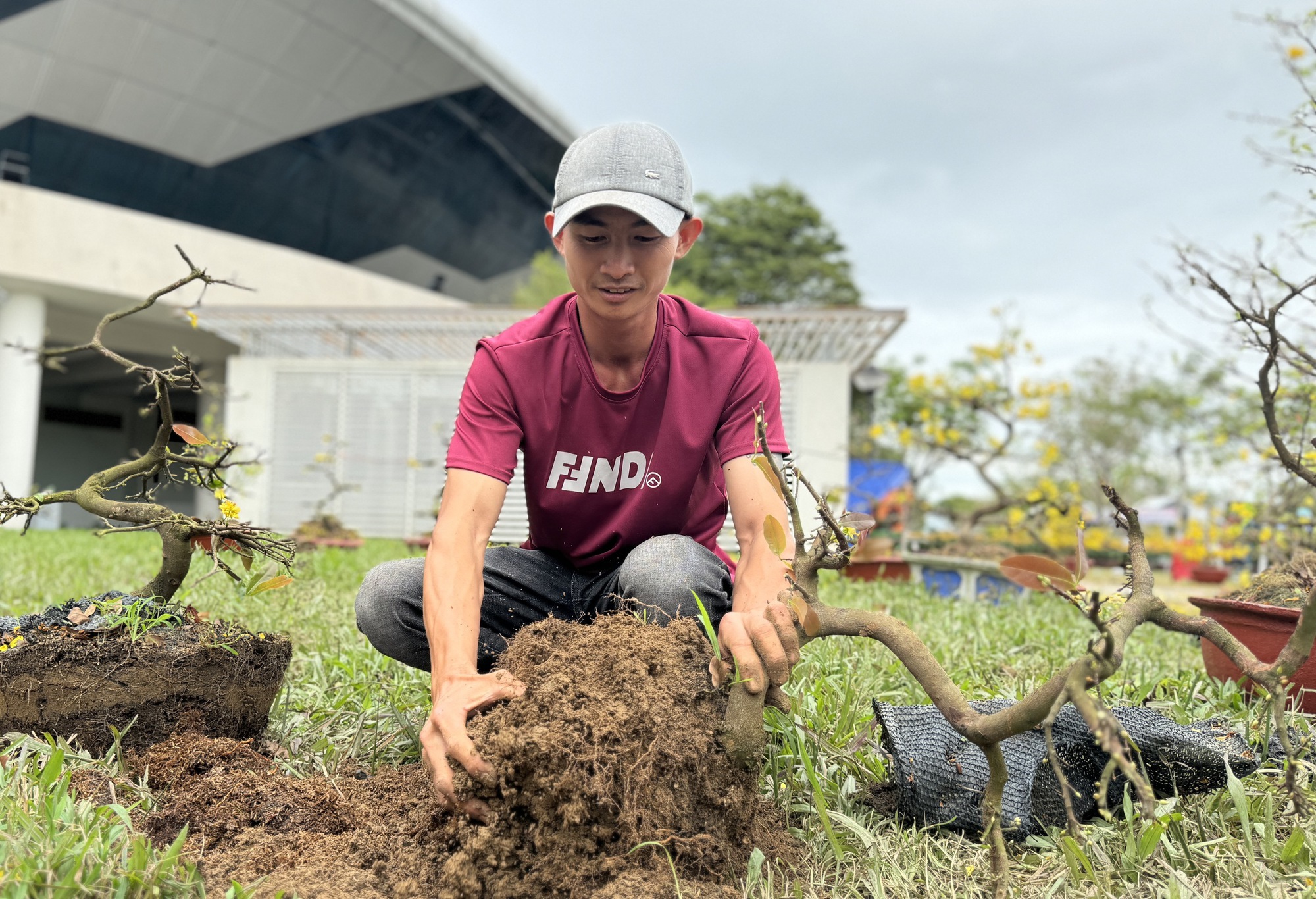 Mai đại hạ giá vẫn ế, nhiều tiểu thương đập chậu lấy gốc chở về- Ảnh 3.