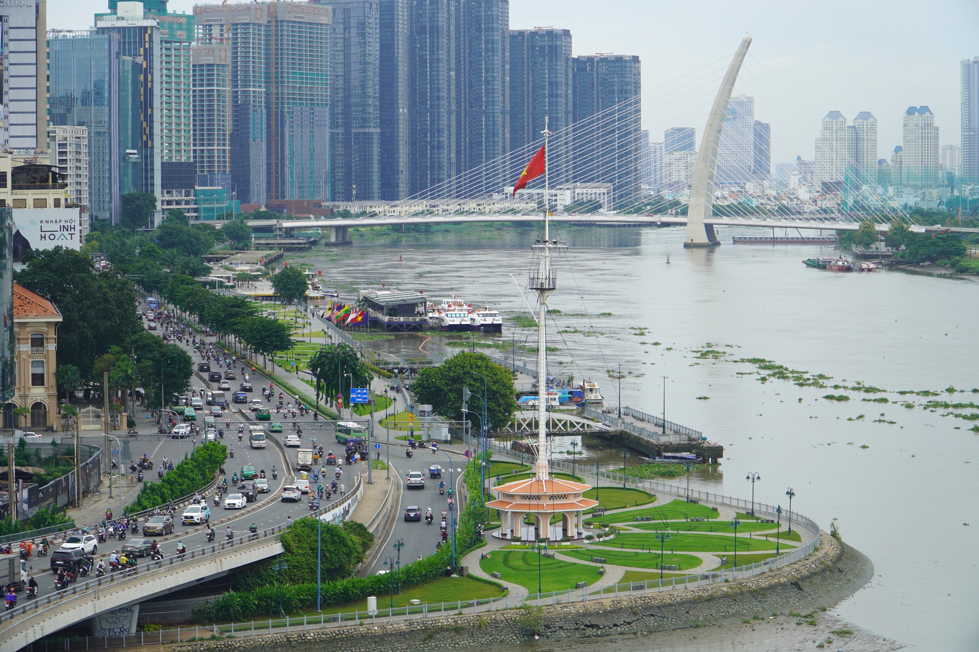 UBND TP HCM cho ý kiến về quy hoạch tuyến đường ven sông Sài Gòn- Ảnh 1.