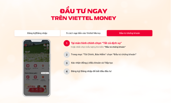 Mở tài khoản Chứng khoán VPS trên Viettel Money nhận tới 550.000đ- Ảnh 2.