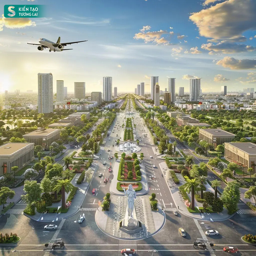 Choáng ngợp với viễn cảnh hiện đại của thành phố mới cạnh sân bay 16 tỷ USD lớn nhất Việt Nam- Ảnh 6.