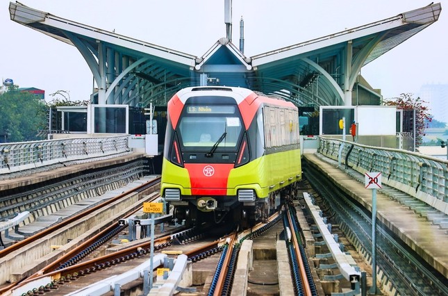 Đường sắt Nhổn - ga Hà Nội vận hành thử trong 7 tuần để chạy chính thức- Ảnh 1.
