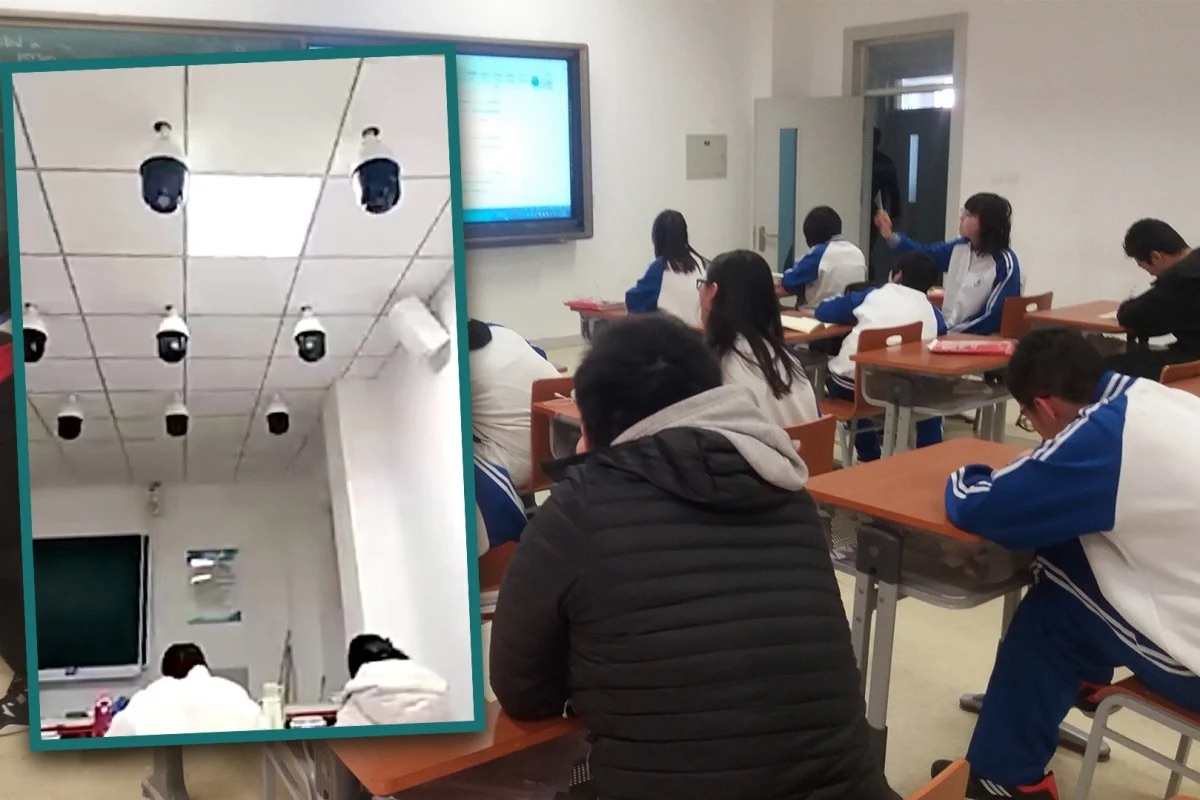 Trường đại học ở Trung Quốc gây tranh cãi vì lắp camera theo dõi từng sinh viên trong lớp- Ảnh 1.