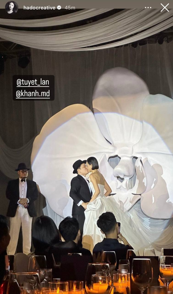 Hoa cưới của siêu mẫu Tuyết Lan chứa đựng ý nghĩa xúc động, không gian cưới thiết kế độc lạ gây ấn tượng với dàn khách- Ảnh 4.