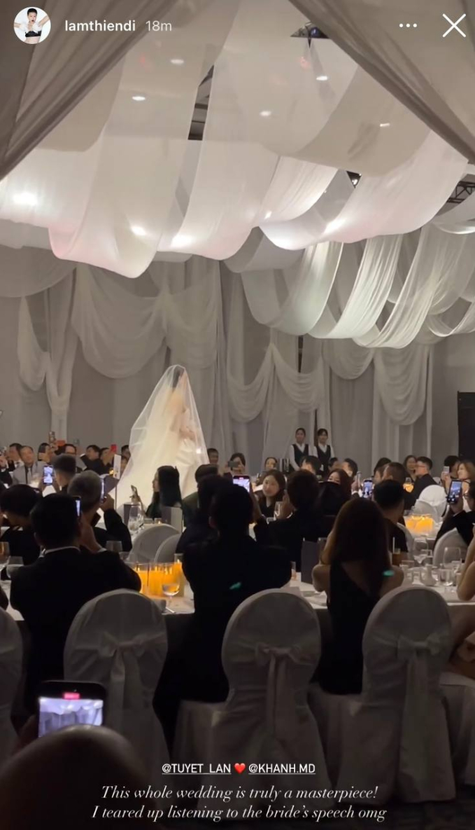 Hoa cưới của siêu mẫu Tuyết Lan chứa đựng ý nghĩa xúc động, không gian cưới thiết kế độc lạ gây ấn tượng với dàn khách- Ảnh 3.