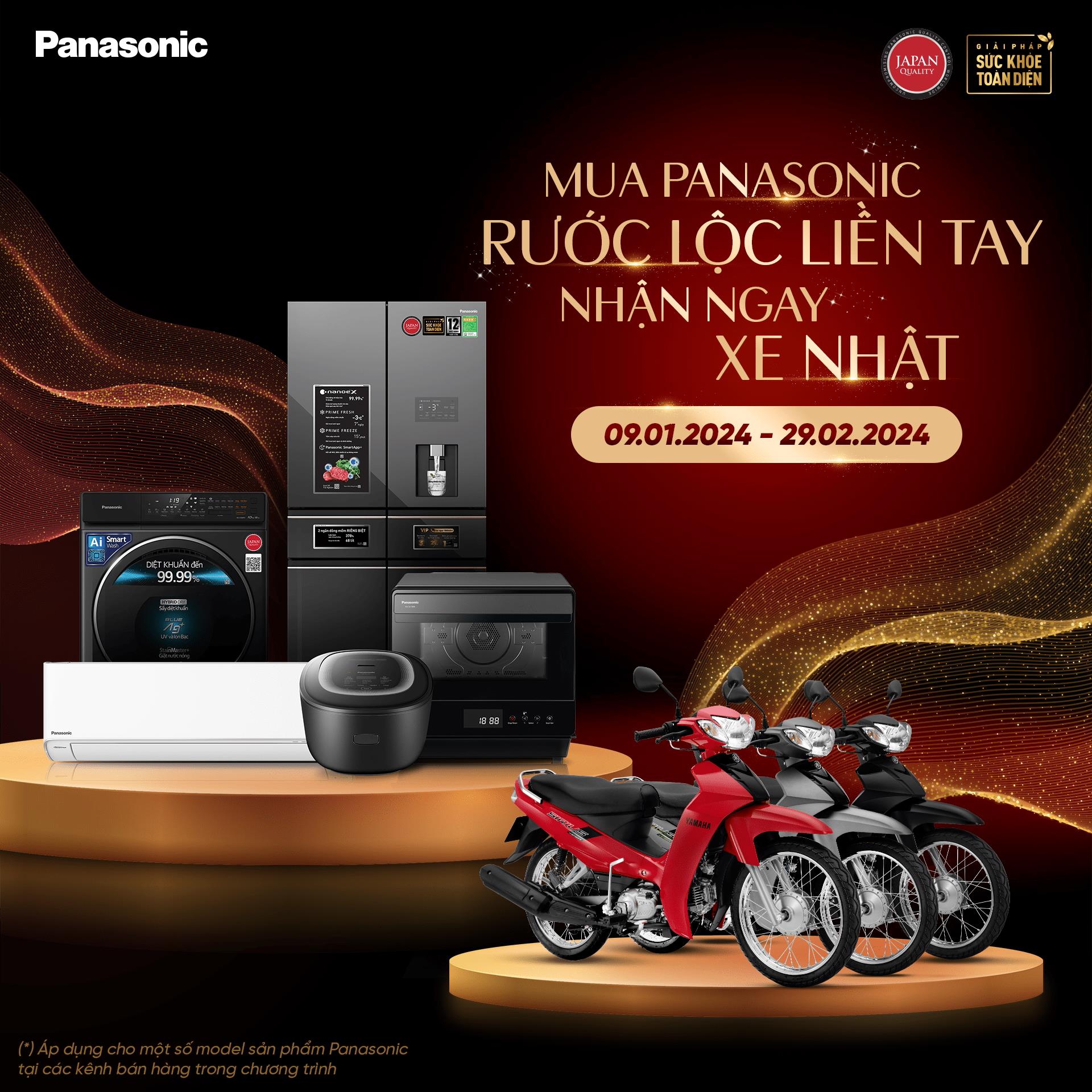 Panasonic tiếp động lực cho ngành bán lẻ bằng chương trình hậu mãi hấp dẫn- Ảnh 2.