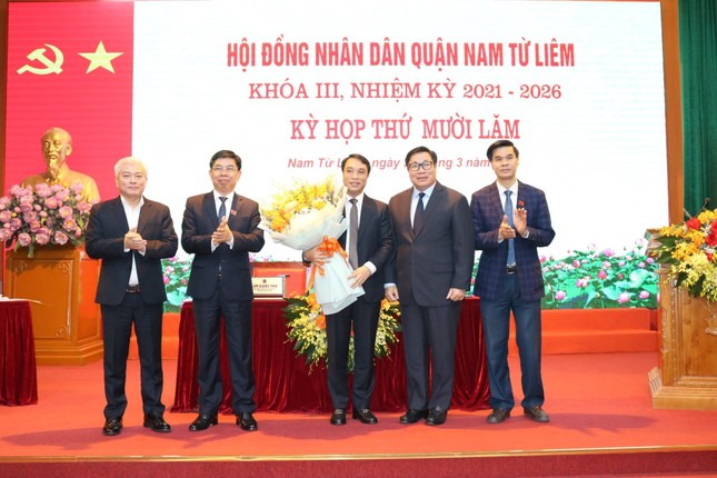 Quận Nam Từ Liêm có tân Phó Chủ tịch UBND Phùng Ngọc Sơn- Ảnh 1.