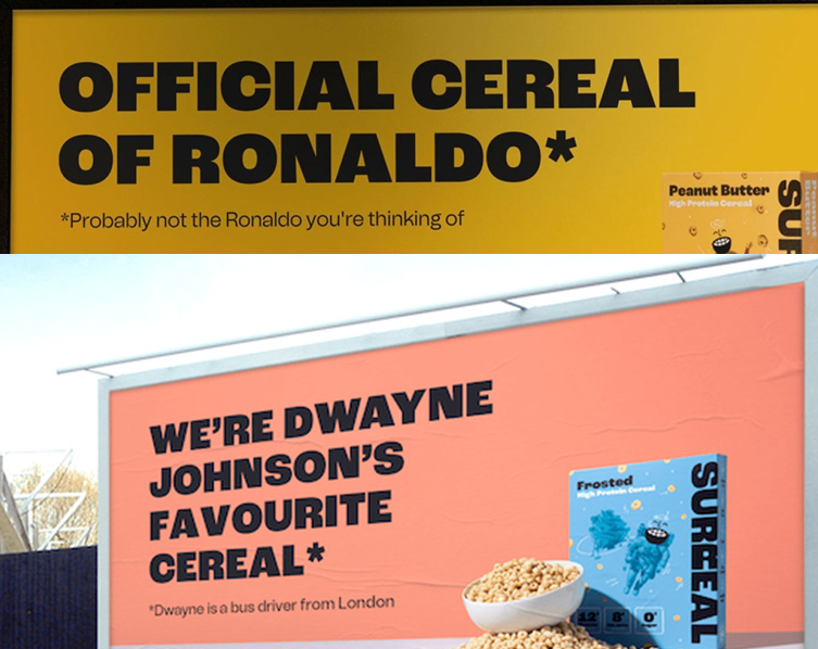 Surreal và Chiến dịch “mạo danh” kỳ lạ: Lạm dụng tên tuổi Ronaldo, Dwayne Johnson, Serena Williams… vẫn không bị tẩy chay, vụt sáng thành hiện tượng marketing hài hước đi kèm tranh cãi- Ảnh 4.
