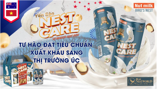 Sữa hạt yến sào Nest Care: Mở rộng thị trường toàn quốc và xuất khẩu sang Úc- Ảnh 3.