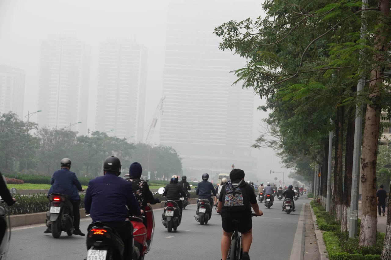 Không khí ô nhiễm lại 