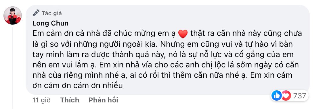Long Chun khoe cơ ngơi bạc tỷ tại TP.HCM, thẳng thắn đáp trả khi netizen châm chọc: 
