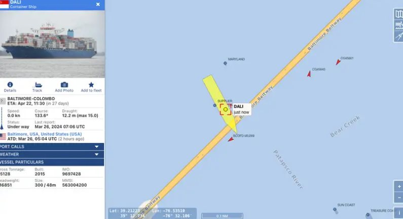 Kinh hoàng tàu container đâm sập cầu giàn thép dài nhất nhì thế giới, quan chức báo động tình trạng khẩn- Ảnh 3.
