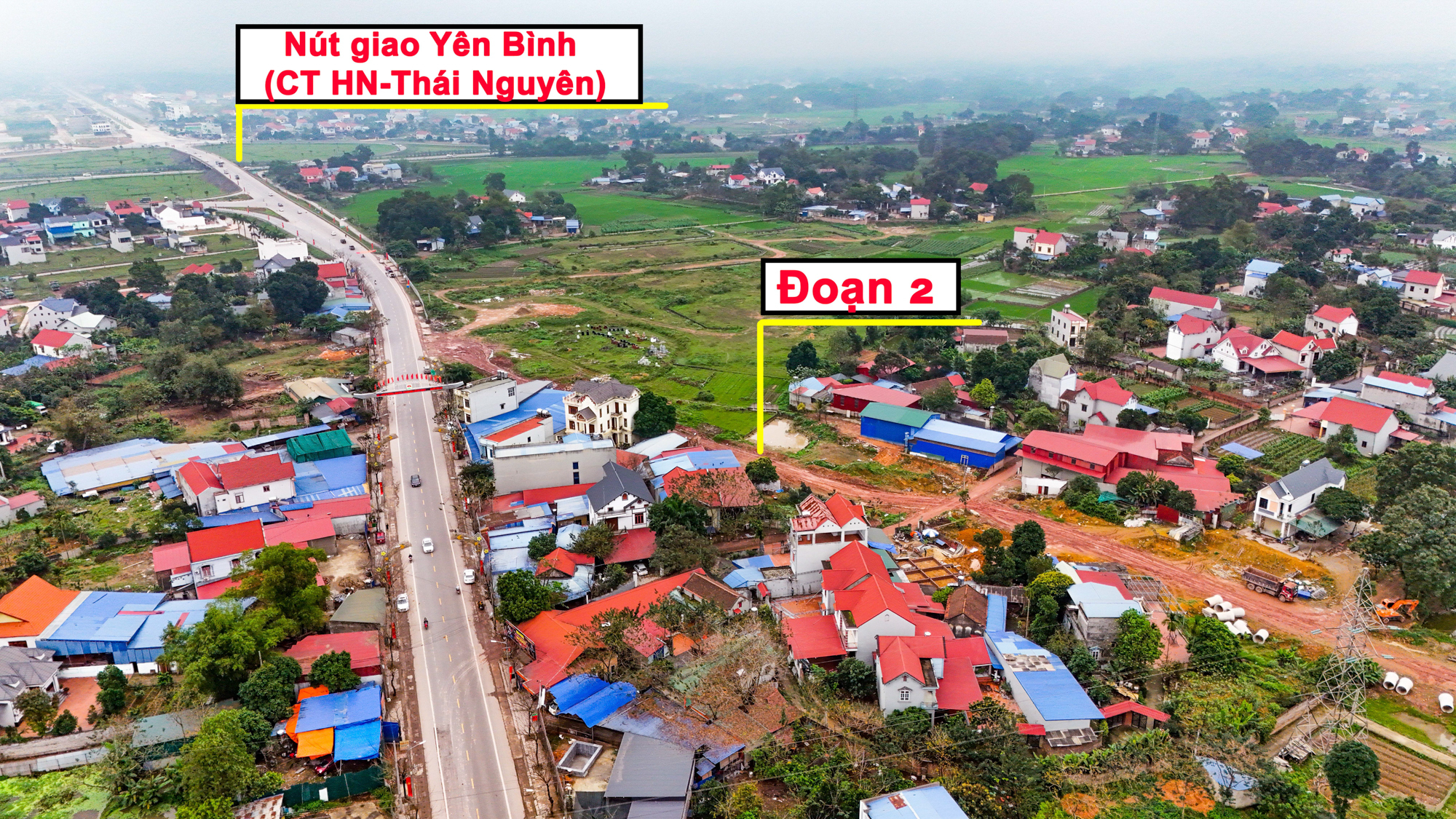 Panorama of the area where a road worth nearly 4.000 billion was built, connecting 3 industrial centers of the North - Photo 5.