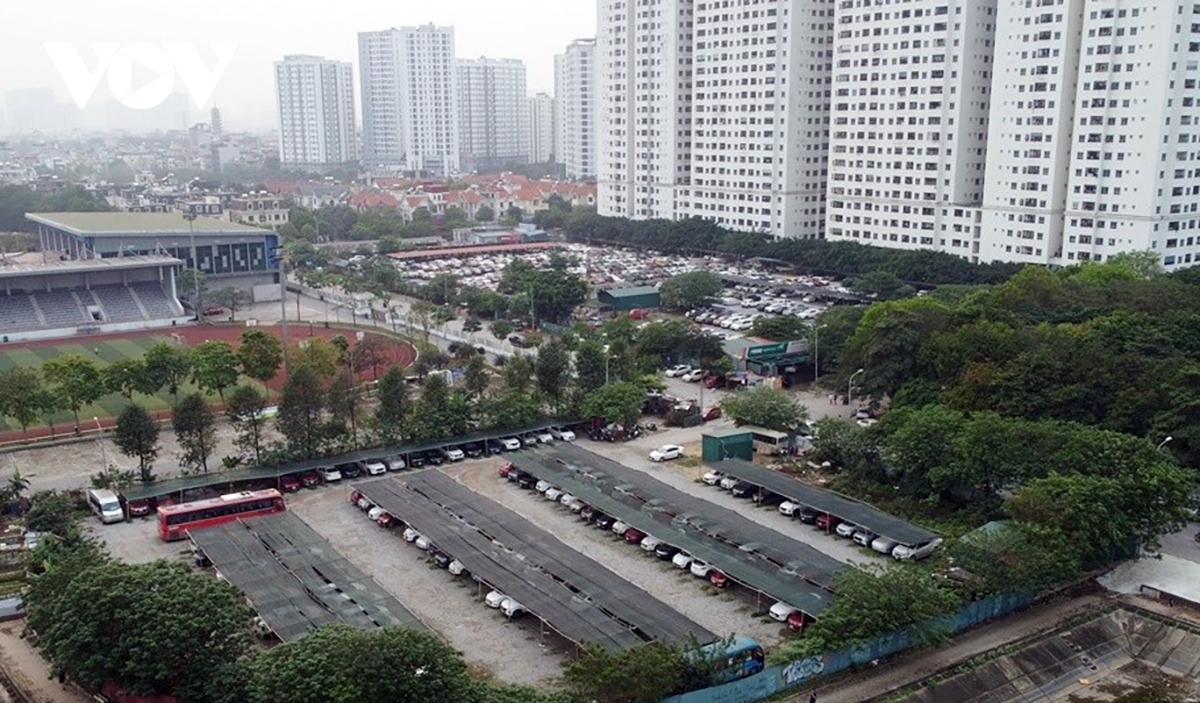 Nhiều ô đất dự án xây trường học bị biến thành bãi xe ở phường Hoàng Liệt- Ảnh 11.