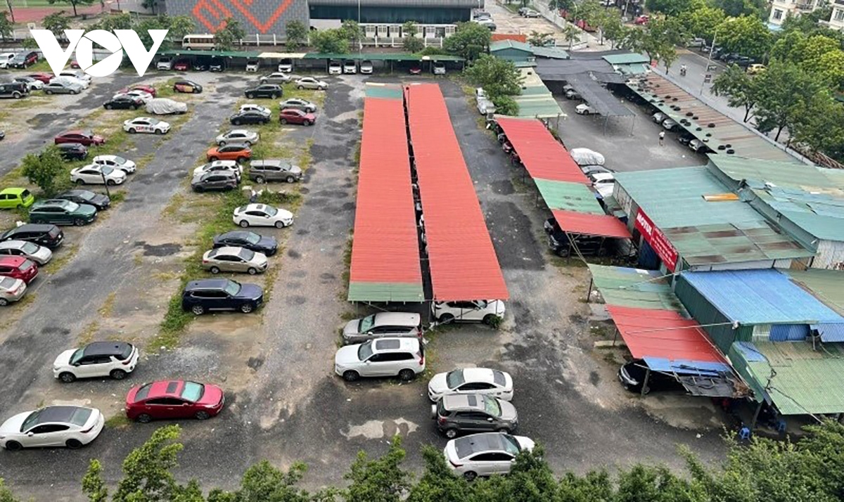 Nhiều ô đất dự án xây trường học bị biến thành bãi xe ở phường Hoàng Liệt- Ảnh 6.