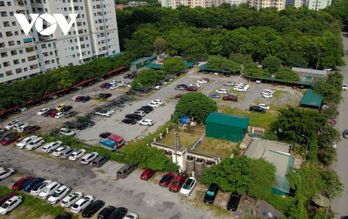 Nhiều ô đất dự án xây trường học bị biến thành bãi xe ở phường Hoàng Liệt- Ảnh 3.