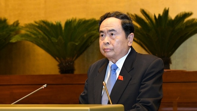 Phó Chủ tịch Thường trực Quốc hội Trần Thanh Mẫn phát biểu khai mạc
