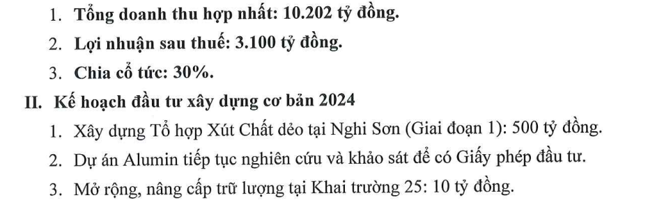 Hóa chất Đức Giang (DGC) lên kế hoạch lợi nhuận 2024 giảm, muốn sáp nhập PAT vào tập đoàn - Ảnh 2. Hóa chất Đức Giang (DGC) lên kế hoạch lợi nhuận 2024 giảm, muốn sáp nhập PAT vào tập đoàn - Ảnh 2.