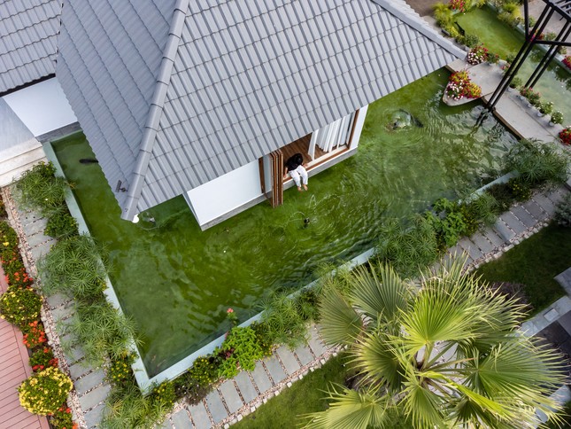 Nhà vườn Tây Ninh thiết kế phòng ngủ đặc biệt lửng lơ trên mặt nước- Ảnh 7.