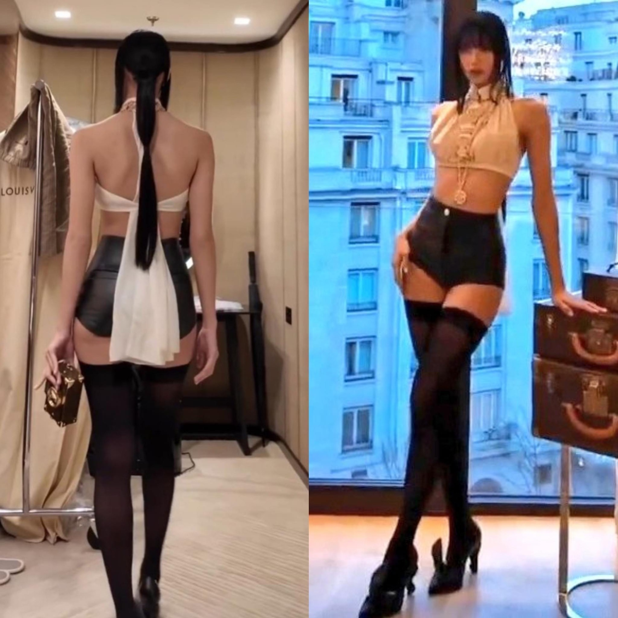 Lisa xả clip hậu trường khoe body siêu cháy, tạo hình cũng tỉ mỉ, hèn gì giúp Louis Vuitton vượt mặt Chanel, Dior- Ảnh 2.