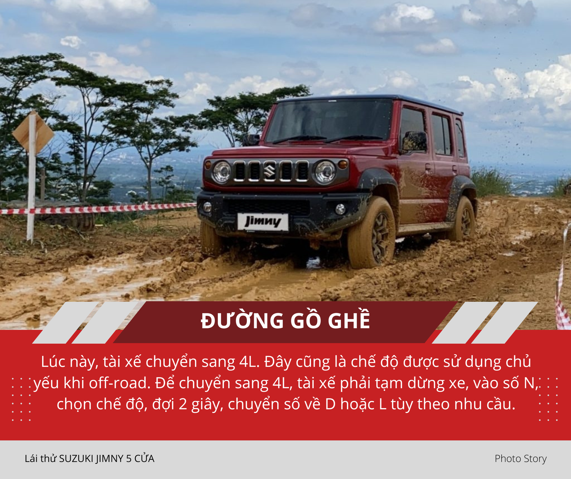 Mang Suzuki Jimny 5 cửa vào rừng 'hành hạ': Nhiều điểm hơn hẳn bản 3 cửa sắp ra mắt Việt Nam, thoải mái cho cả nhà cùng off-road- Ảnh 8.