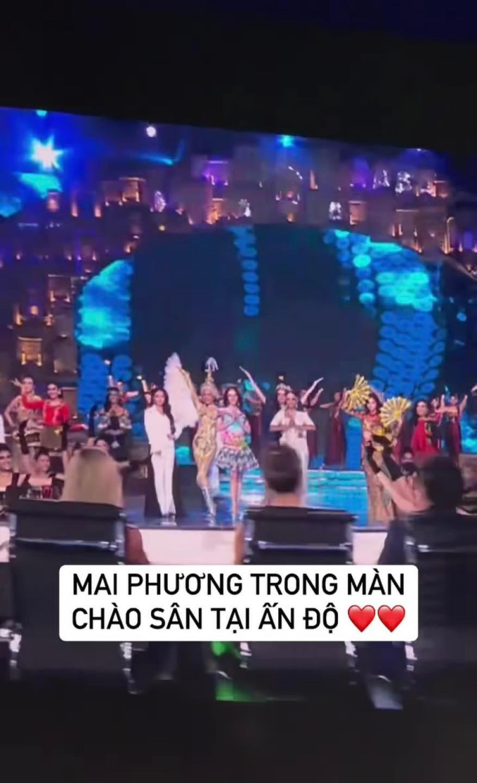 Chung kết Miss World 2024: Mai Phương khoe sắc vóc gợi cảm trong phần thi dạ hội, xuất hiện 7 giây gây sốt bên dàn đối thủ- Ảnh 1.