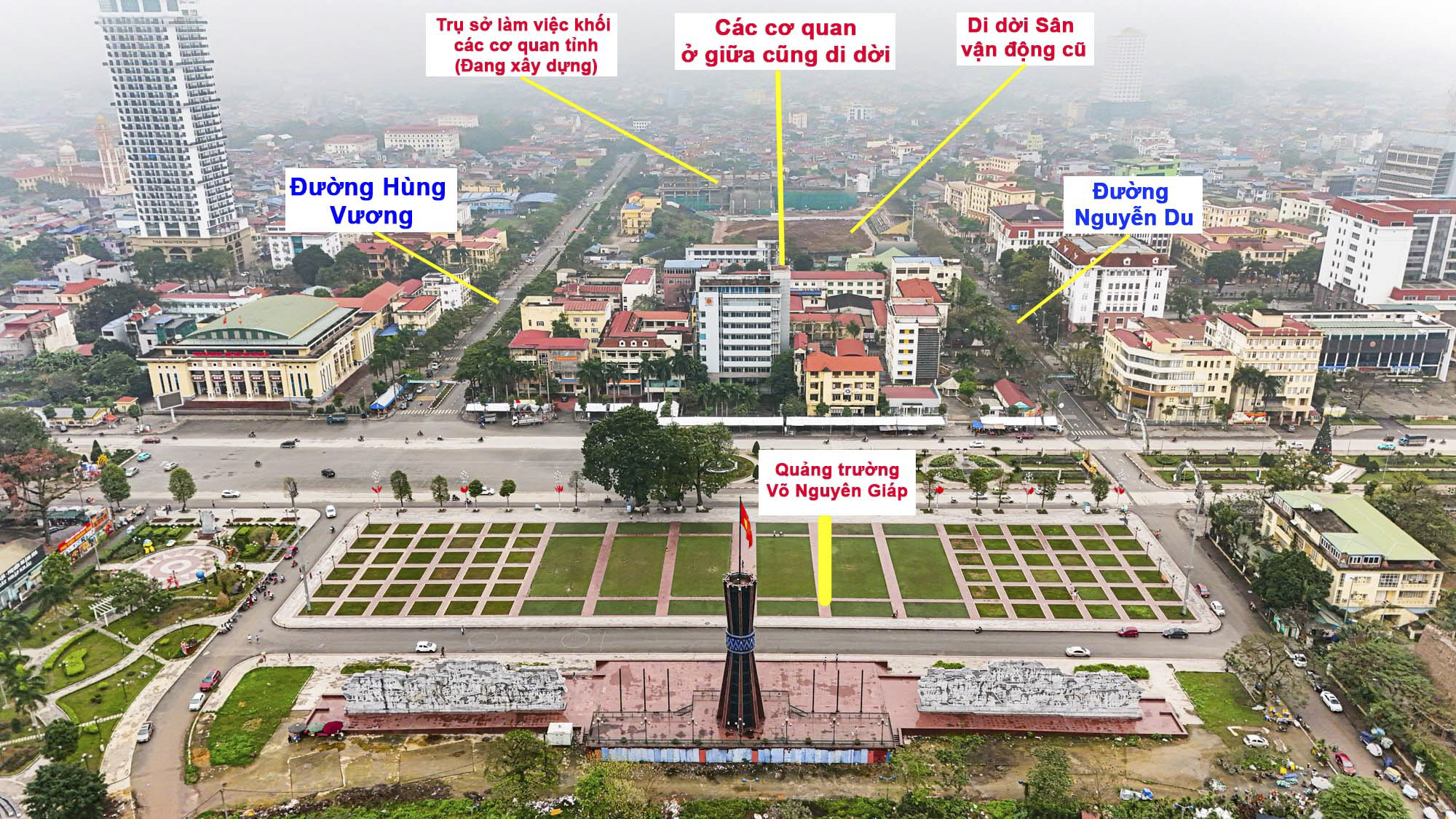 Khu vực sẽ là trung tâm mới của Thái Nguyên: Di dời sân vận động lớn nhất miền núi phía Bắc để xây trụ sở hành chính, phố đi bộ- Ảnh 10.