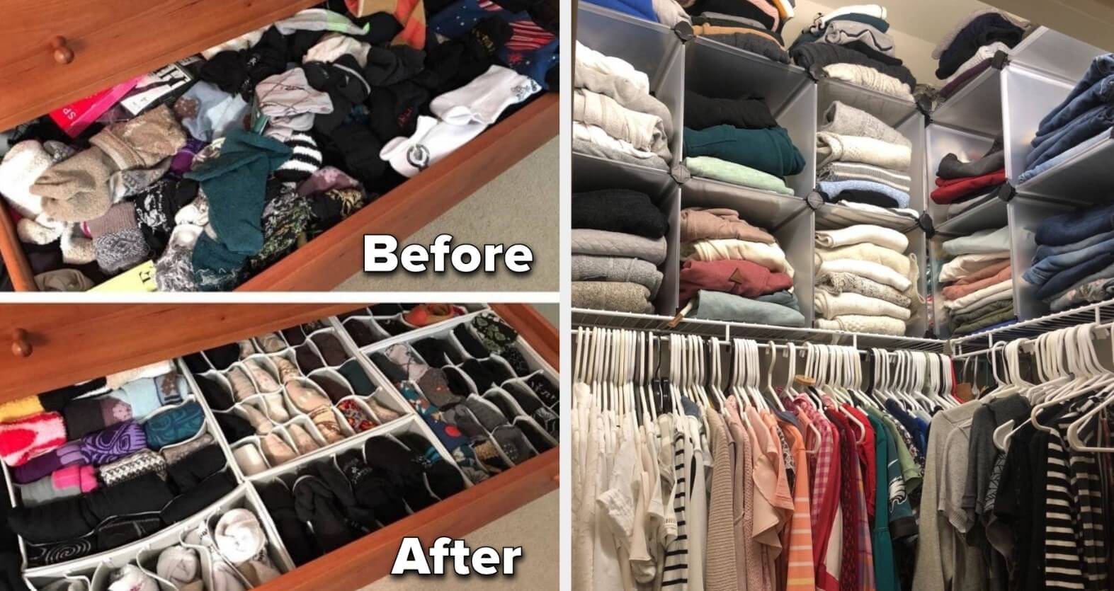 Tủ quần áo của bạn luôn bừa bộn? Bậc thầy lưu trữ chia sẻ 6 mẹo để dễ dàng cất giữ mọi loại quần áo- Ảnh 5.