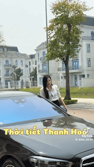 Hoa hậu Đỗ Hà tự lái xe về quê Thanh Hoá, sở hữu xế hộp tiền tỷ Mercedes ở tuổi 23- Ảnh 2.