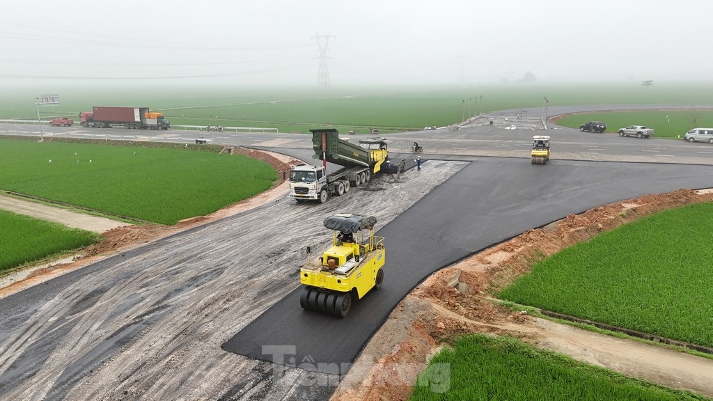 Tuyến đường gần 200 tỷ đồng kết nối vùng Thủ đô Hà Nội - Bắc Giang sẵn sàng trước ngày thông xe- Ảnh 5.