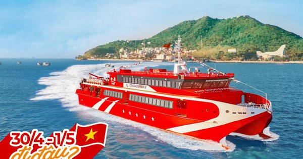 Đi tàu cao tốc đến hòn đảo đẹp nhất nhì Việt Nam: Lựa chọn tuyệt vời cho kỳ nghỉ lễ đang khiến MXH rần rần
